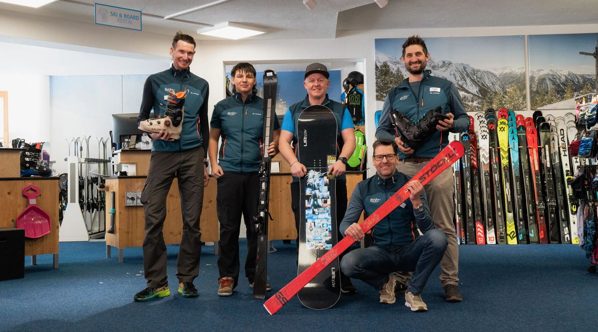 Teamfoto vom Feelfree Snow Center